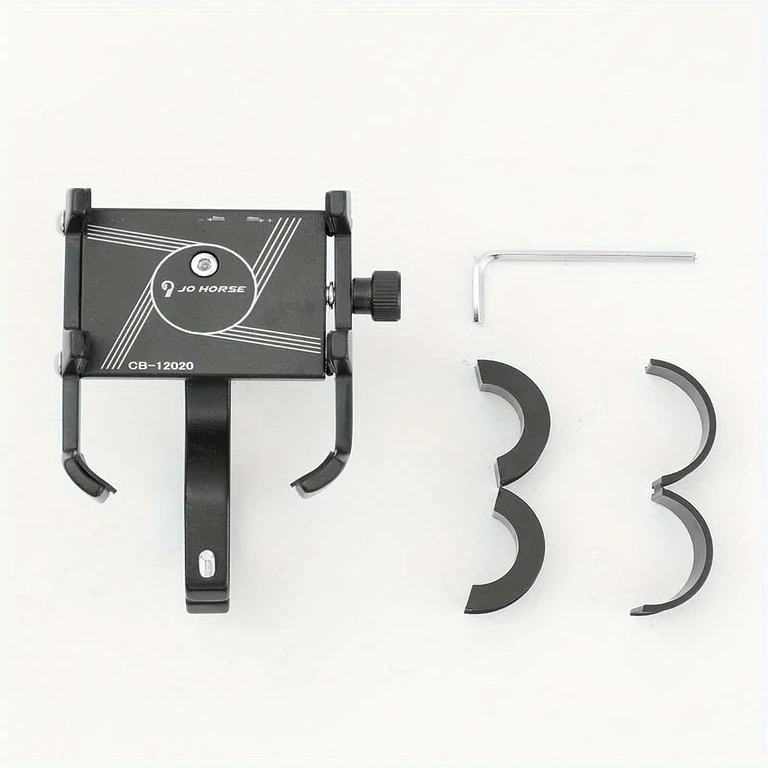 Anti-Vibration Phone Holder for Electric Scooter Shock-absorbing phone mount for electric scooters and bicycles