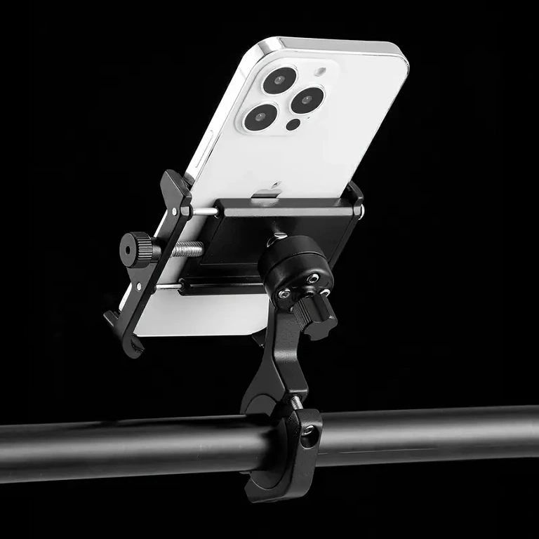 MTB Phone Mount with Vibration Protection Ideal for mountain biking, protects phone on rough trails
