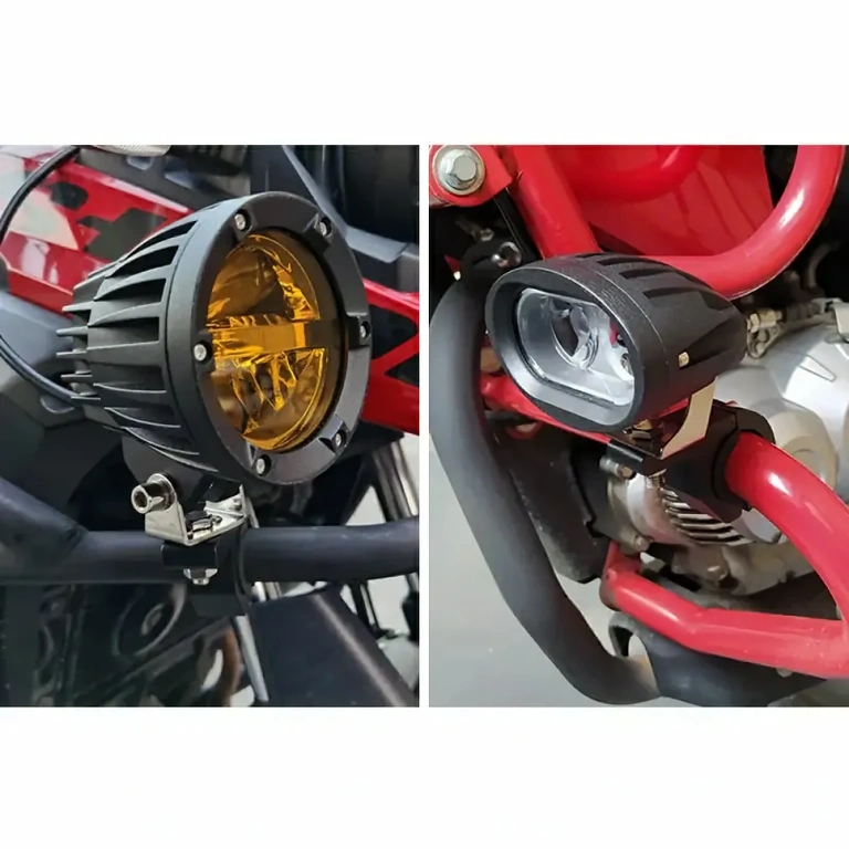 Dual Spotlight Mount Double clamps for securing LED bar