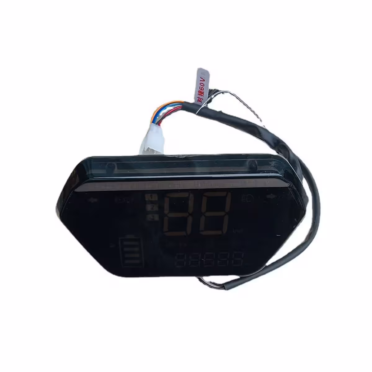 Compact LCD display for electric bicycles