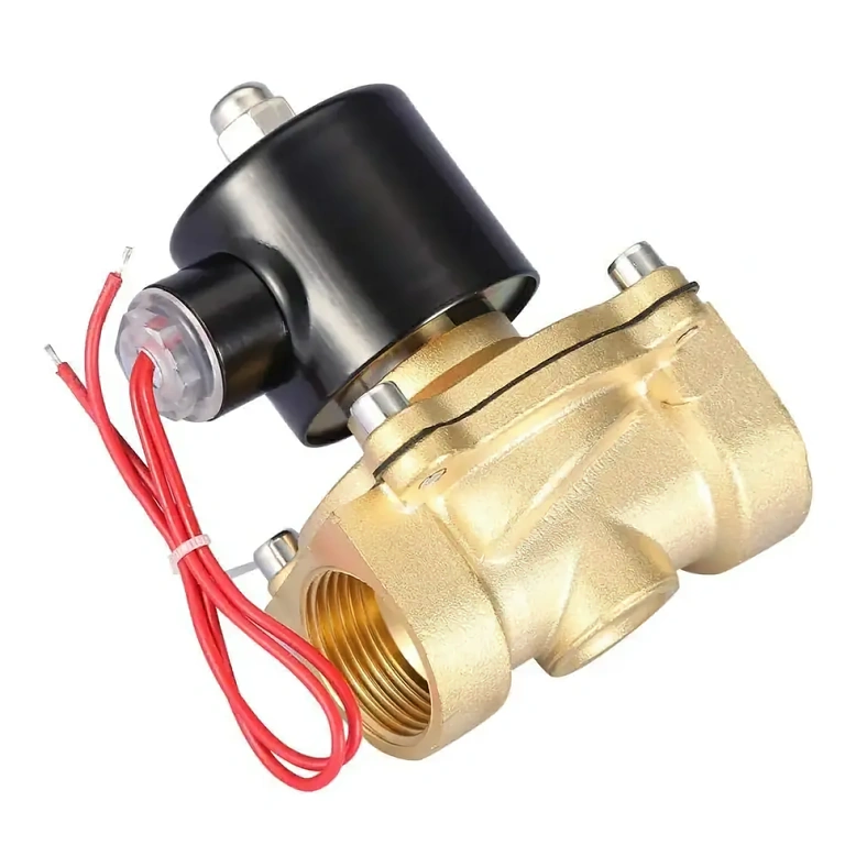 1-inch irrigation solenoid valve, 220V, front view