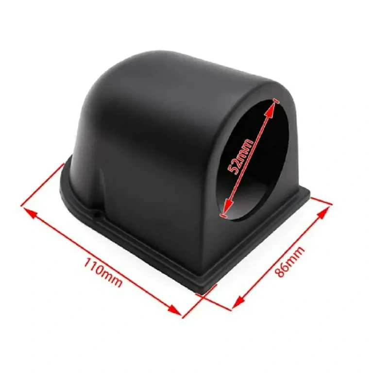 Boost gauge with included mounting bracket, easy installation