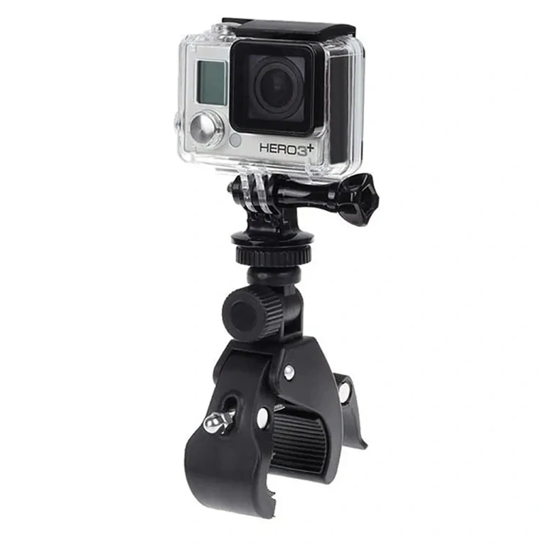 Handlebar GoPro mount for bike, secure and stable attachment