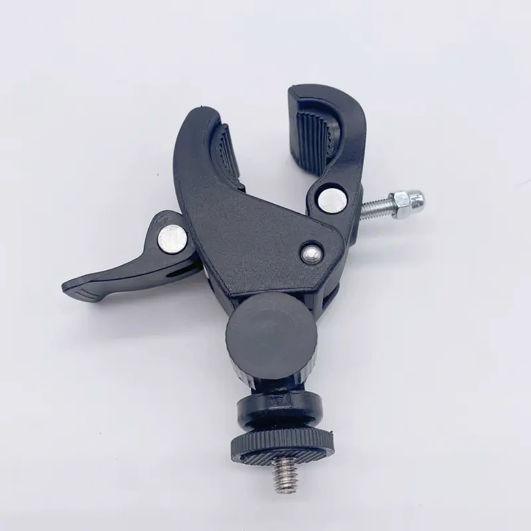 Secure and stable camera attachment on handlebar for dynamic adventures