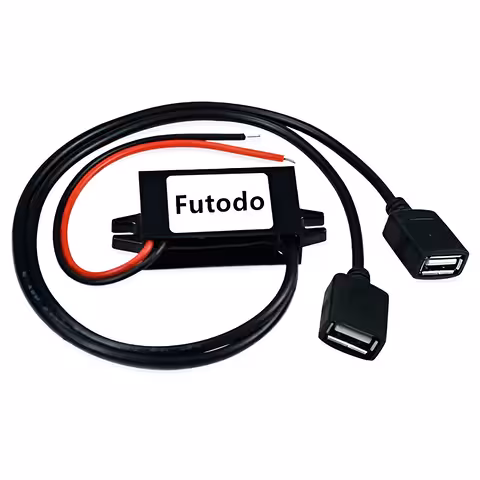 Step-Down Voltage Module 12V 24V 36V 48V to 5V 3A – USB Converter for Car Camera, Phone, Solar System