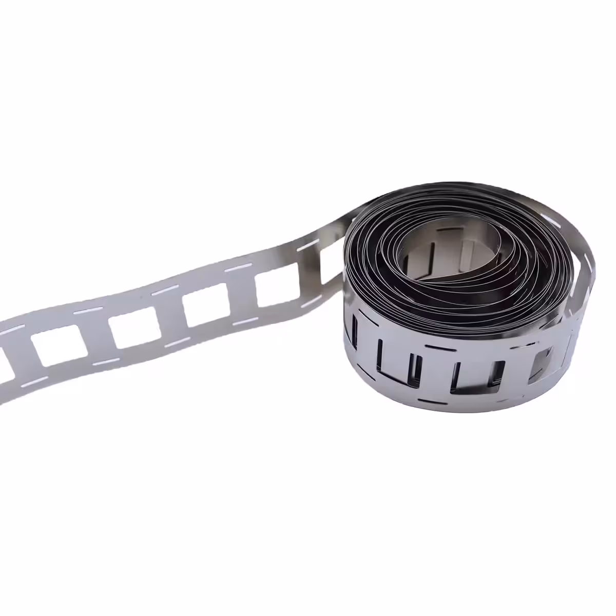 Spot welding process on pure nickel strip