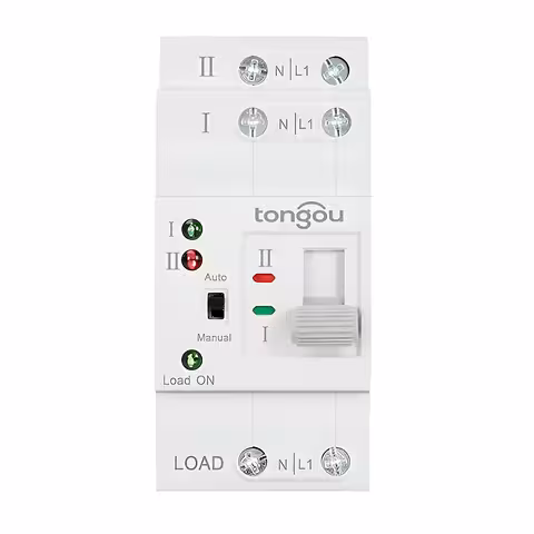 ATS Automatic Transfer Switch 63A – Automatic Network Manager for Solar Panels and Generator 230VAC