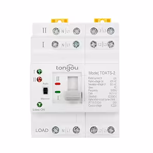 Three-Phase ATS Automatic Transfer Switch Manager for Photovoltaic Panels and Backup Source