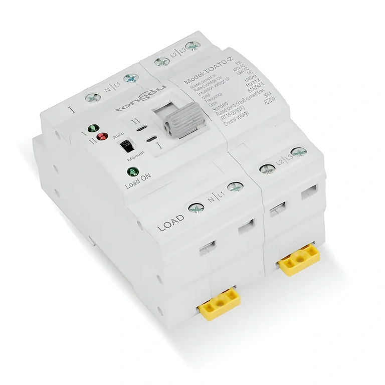 Automatic transfer switch ATS 63A ATS switch with up to 63A capacity for three-phase power