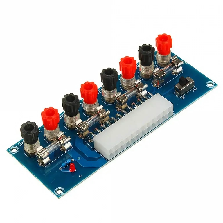 ATX power supply adapter board, front view