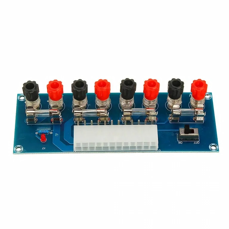 PC ATX power supply conversion adapter with 5A protection