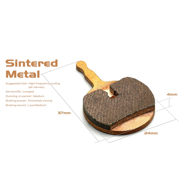 Detailed image of AVID BB5 metal brake pads