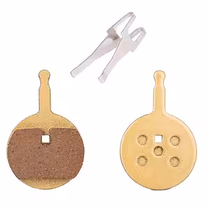 Copper Metal Brake Pads for Bicycles & Scooters – Compatible with AVID BB5, Promax, Dualtron