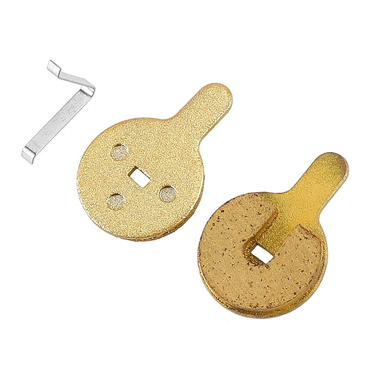 Copper Brake Pad Detail Detail of metallic brake pads, copper material