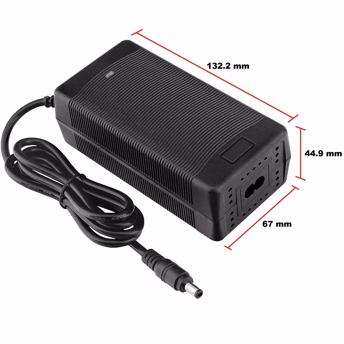 48V 2A Li-Ion charger for electric vehicles, with protection and LED indicator