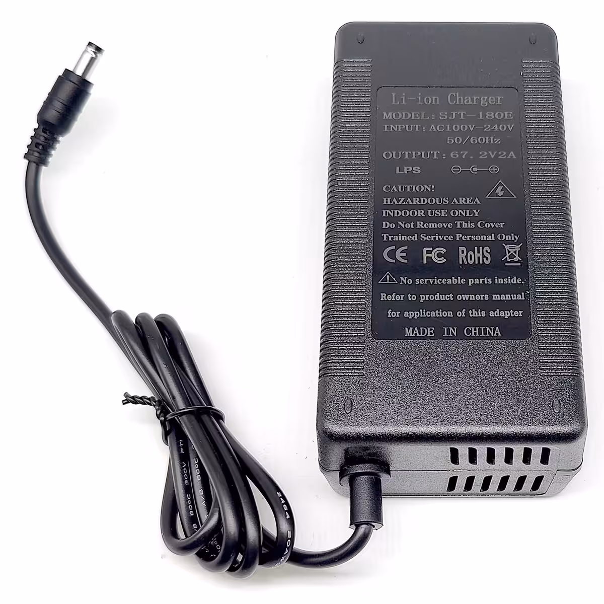 Smart charger for scooters, bikes, and electric scooters 60V, overvoltage and current protection