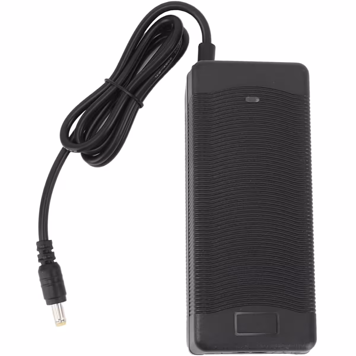 24V 2A charger with red LED for charging and green for fully charged battery