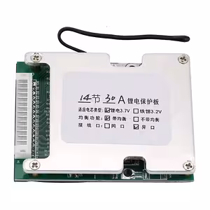 BMS 14S 52V 30A for Li-Ion Batteries – Protection and Battery Balancing
