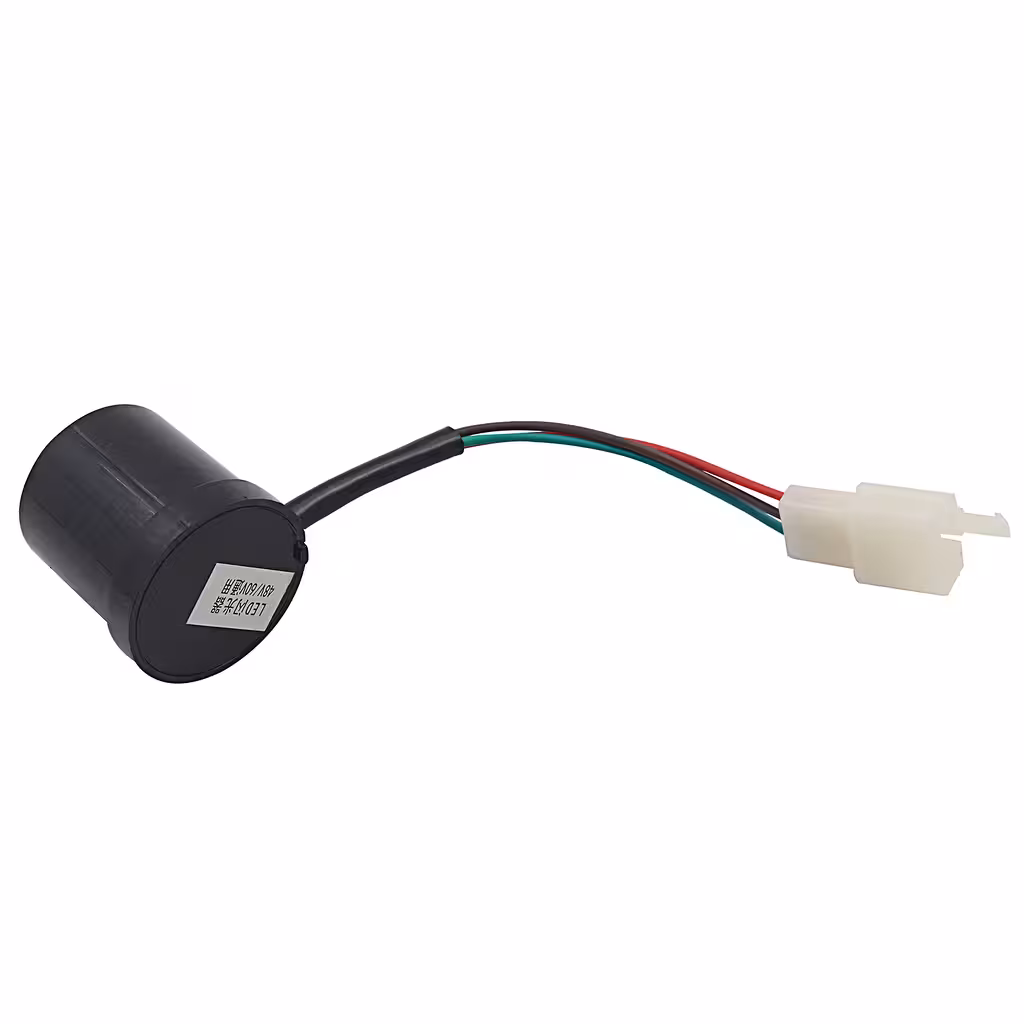 48V–60V Turn Signal Relay for Electric Scooter, 3-Pin LED