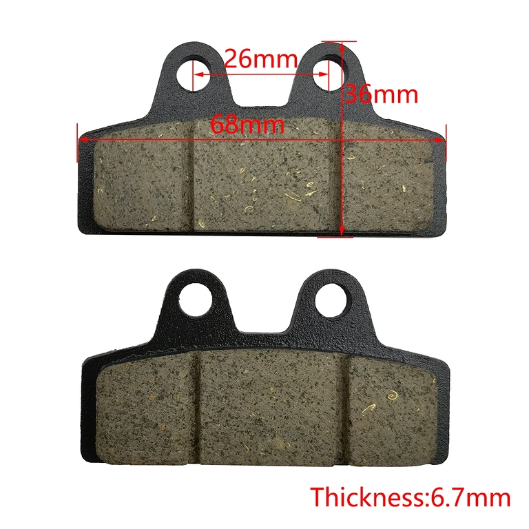 Close-Up of Citycoco Brake Pads – Old Model