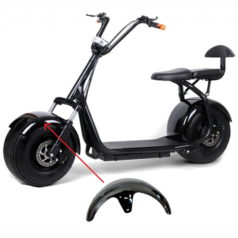 Citycoco Front Fender – Top View