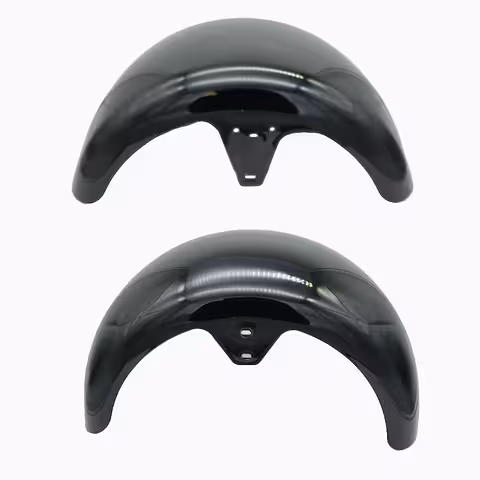 Front and Rear Fender for Citycoco – Electric Scooter Harley Fenders – Premium Black Guards