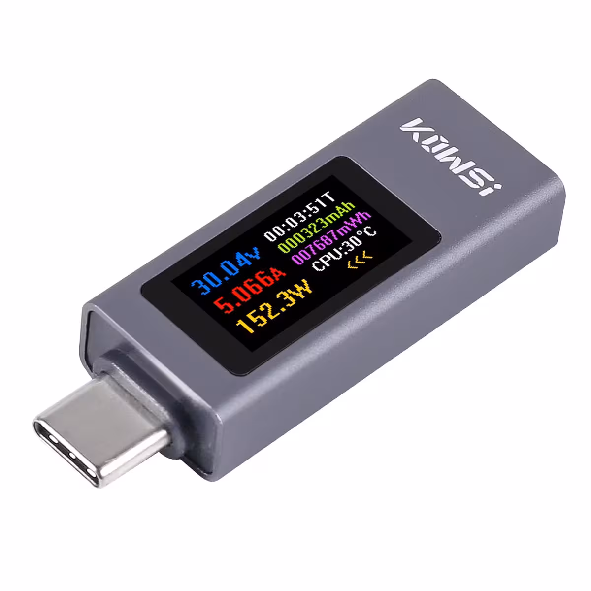 Graphical Display of Voltage and Current on KWS-2302C