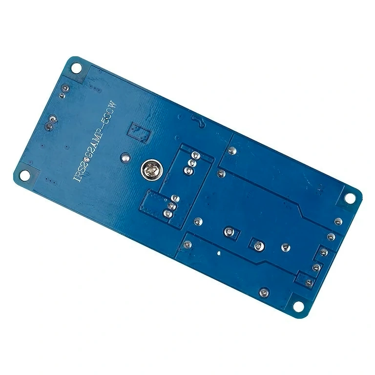 Rear View of 500W Mono Amplifier Kit IRS2092