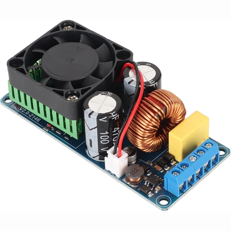 Front View of 500W Mono Amplifier Kit IRS2092