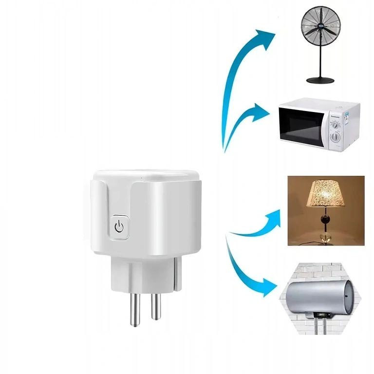 Smart Socket with Remote, Ideal for Seniors and People with Reduced Mobility