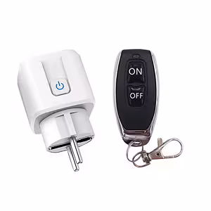 Front View of RF Remote-Controlled Socket