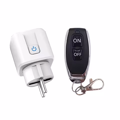 RF433 Remote Control Socket – Wireless Switch and Remote-Controlled Outlet
