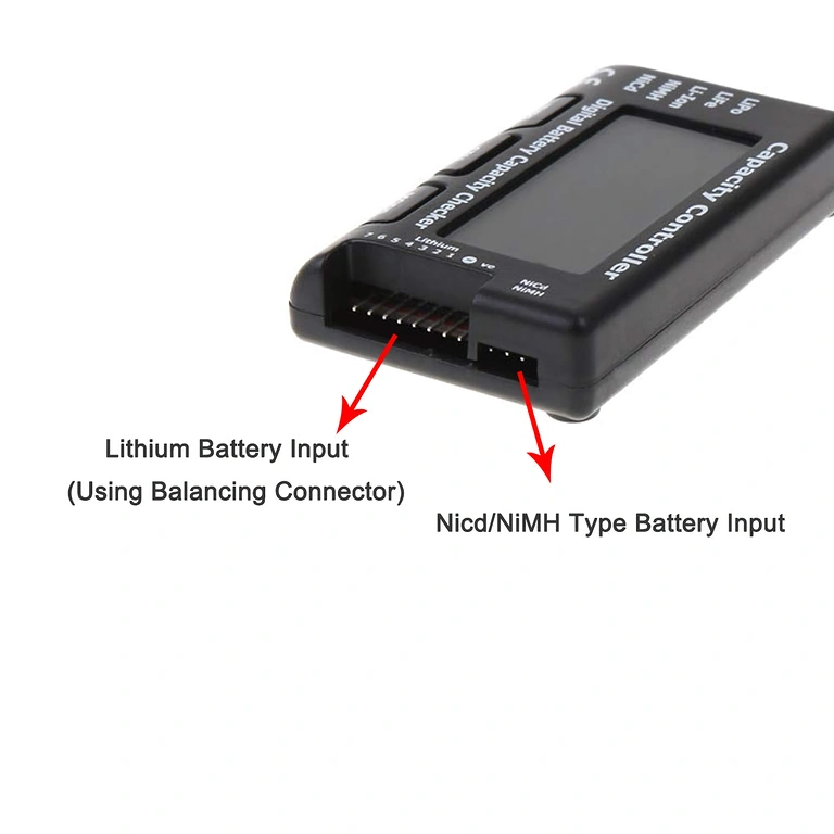 NiMH and NiCd 4–7S Battery Tester for RC and Hobby Use