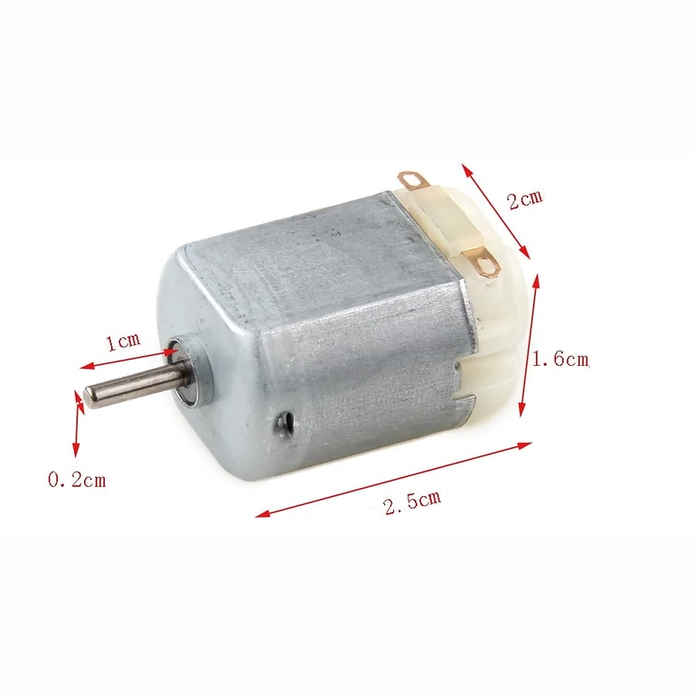 Mini 130 DC Motor for Educational Experiments, Set of 6