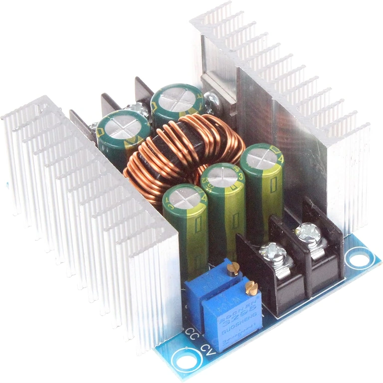 Voltage and Current Adjustment on 20A 300W CC/CV Module