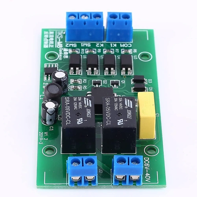 Top View of DC Controller with Direction Change Function