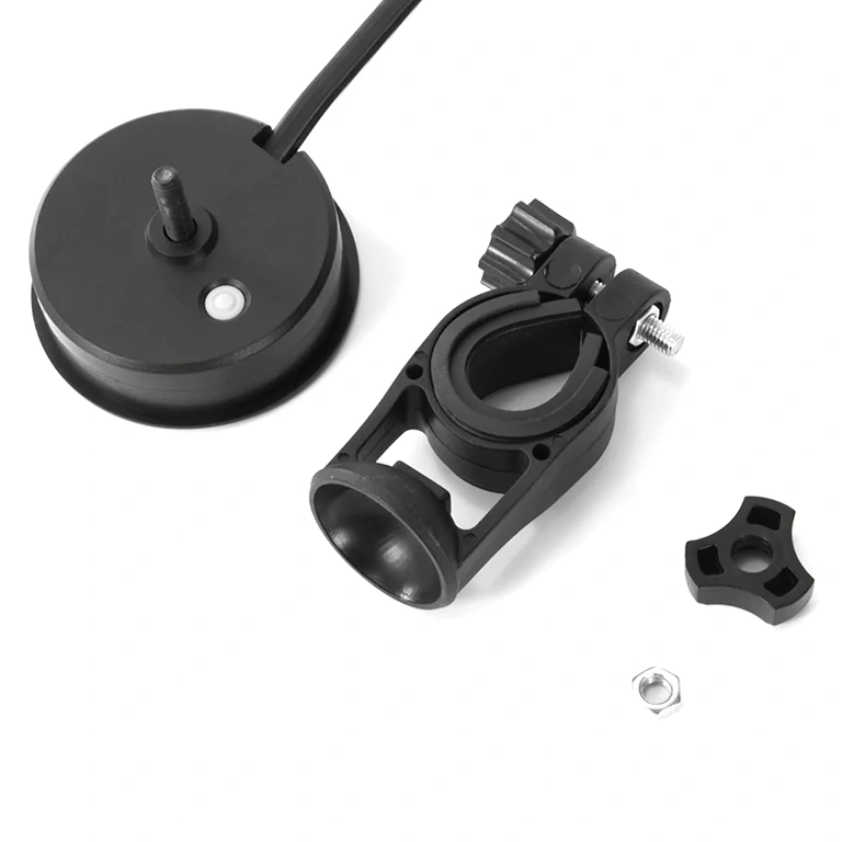 Rear of Digital Indicator Module with Connectors and Cables, Voltmeter and Battery Percentage Display, Compatible with Li-ion and LiFePO4 12V–72V