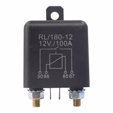 Automotive Relay 12V 100A – High Power Load Control for Pumps, Fans and Audio Systems