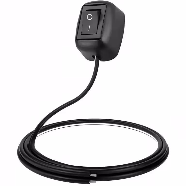 ON/OFF Auto/Moto Switch Surface Mount – 12V/24V DC, 10A, 60 cm Cable