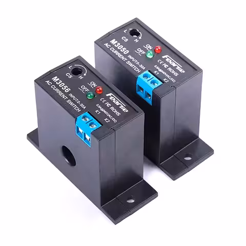 Current Detection Sensor 0.2–30A – Adjustable NO/NC Electronic Relay, Monitoring and Protection Module