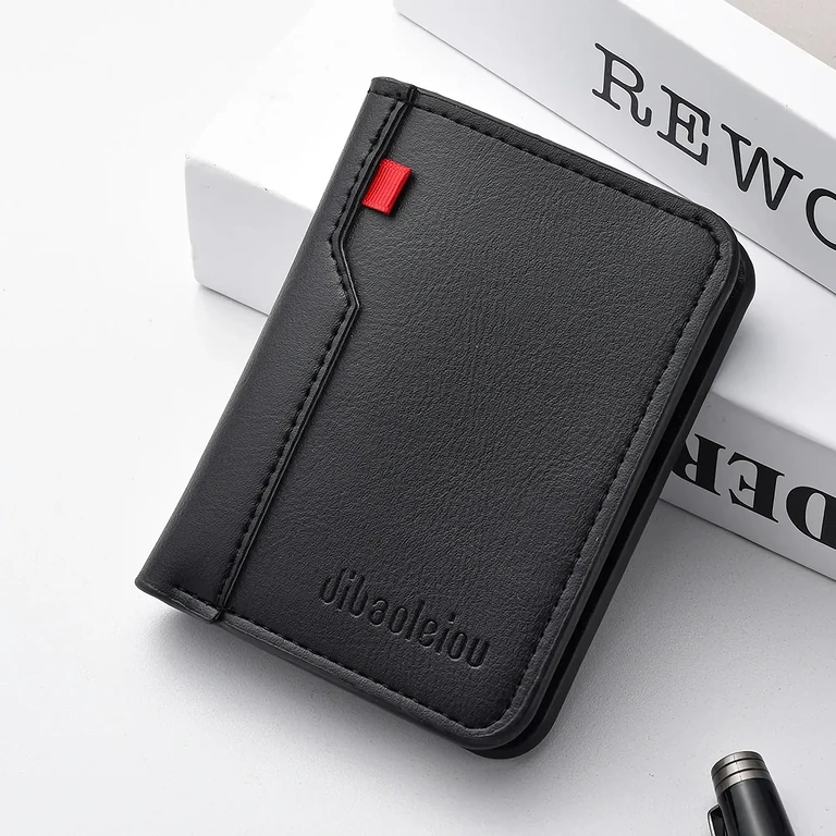Premium Mini Natural Leather Wallet for Cards