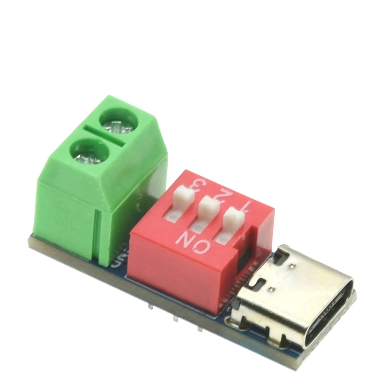 USB-C PD Decoy Module with 5V–20V Selector