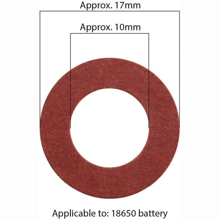 Exact Dimensions 17.8x10.5x0.3mm for 18650 Insulation Paper