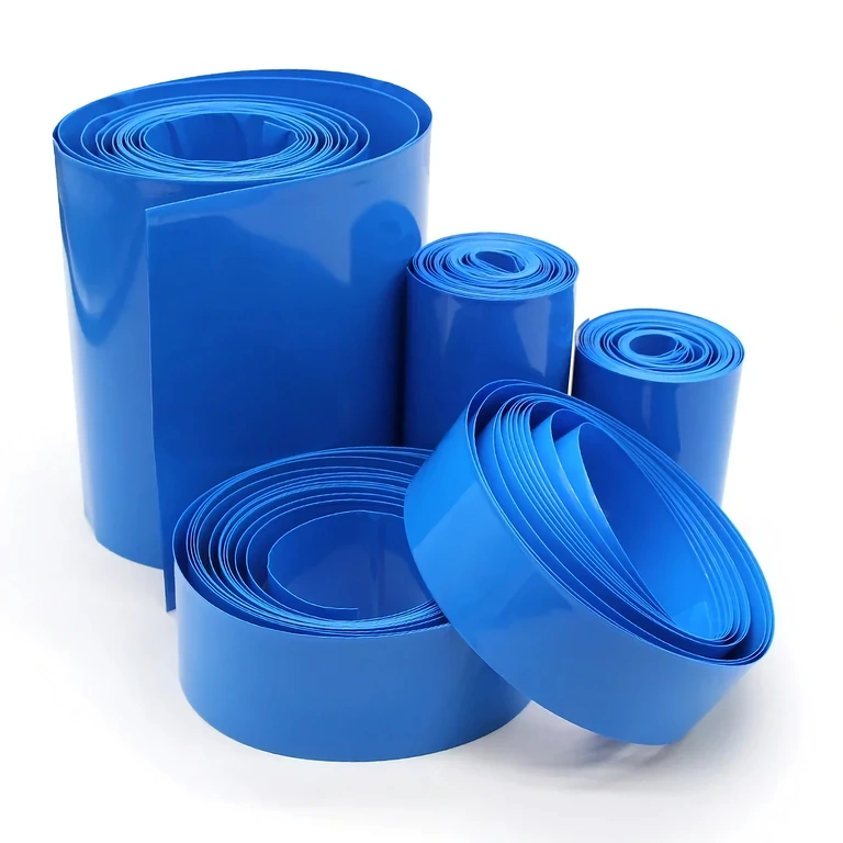 Cellpack Blue Heat Shrink Tube Sold by Meter for Batteries