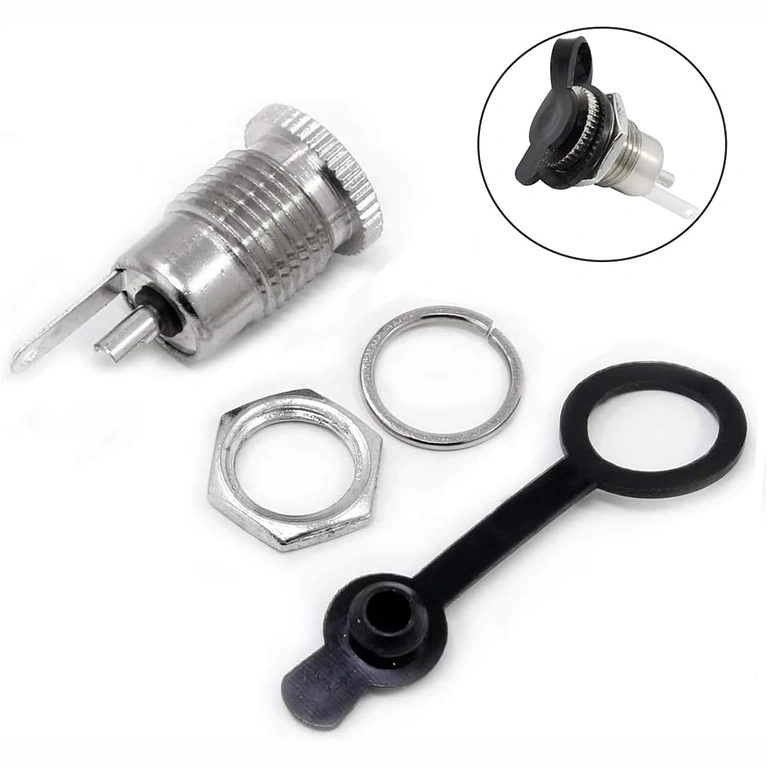 Set of 5 DC 12V 5.5x2.1mm Plugs – Packaging