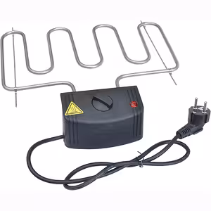 Electric Heating Element 2000W with Thermostat for Smoker and Electric Grill