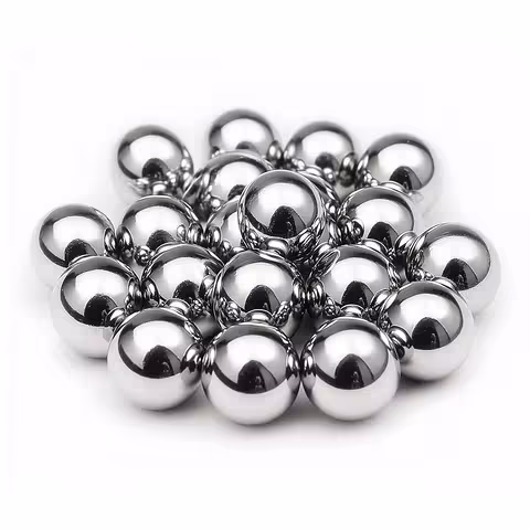 Premium Steel Bearing Balls – Precision Spheres, Sizes 6mm, 8mm, 10mm, 12mm