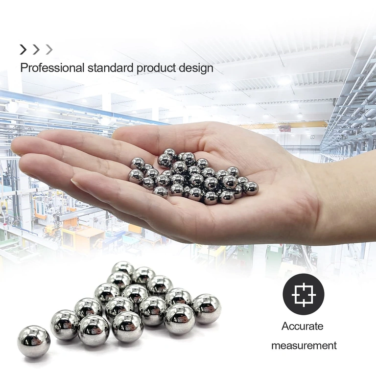 Polished Surface of Metal Balls, Perfectly Round, Premium Quality
