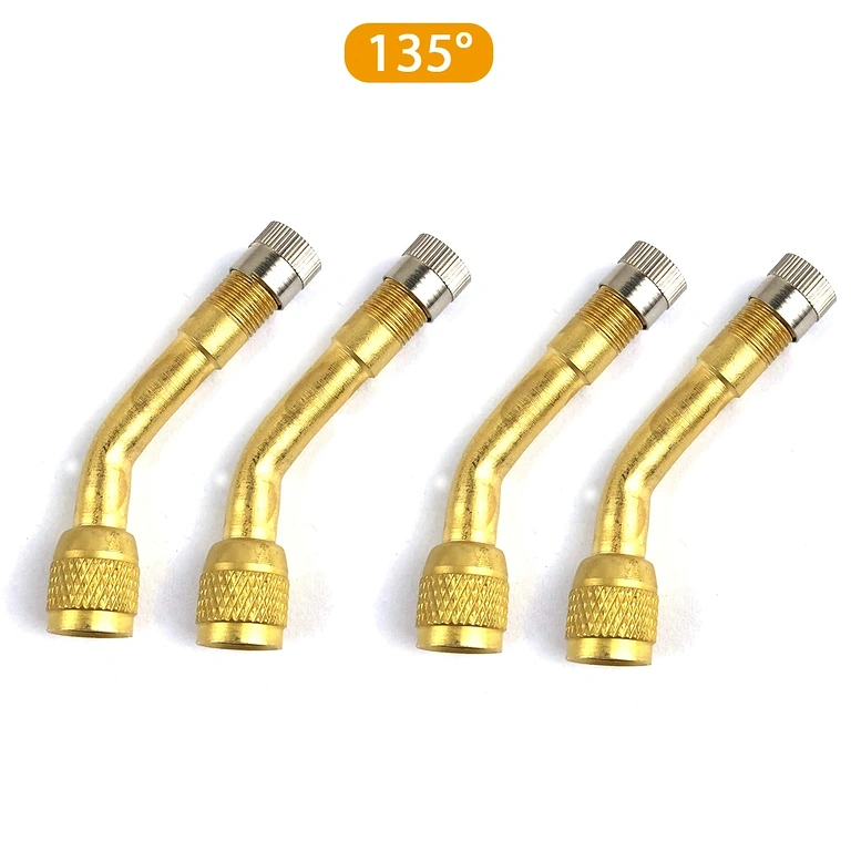 Set of 4 Auto Valve Extension 135°, Side View
