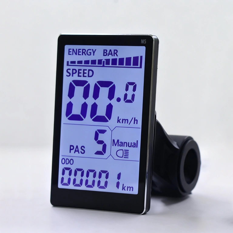 Side view of the M5 controller and display kit for 500W–1000W electric bicycle